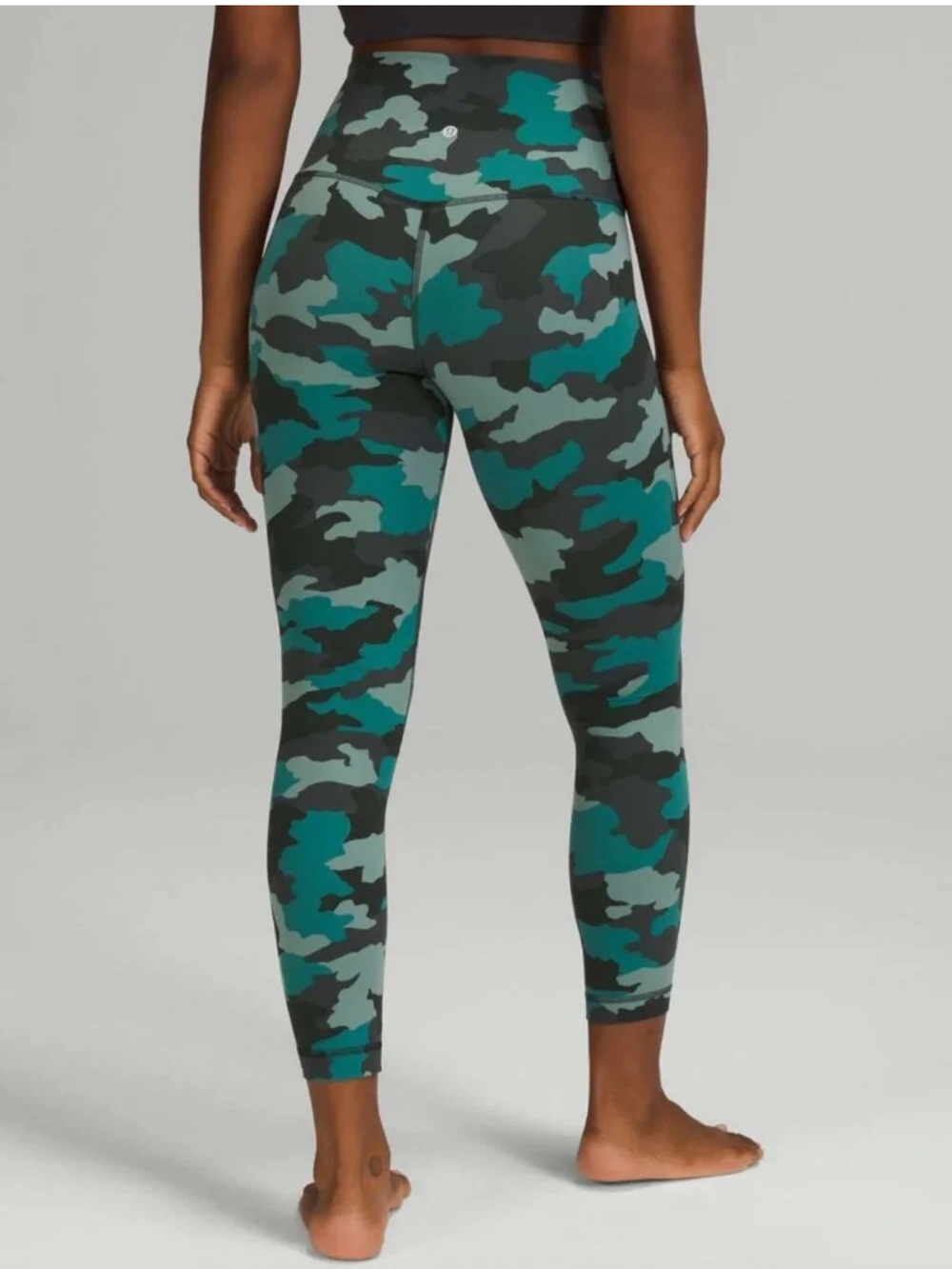 lululemon athletica Align 25” Teal Camo Leggings
